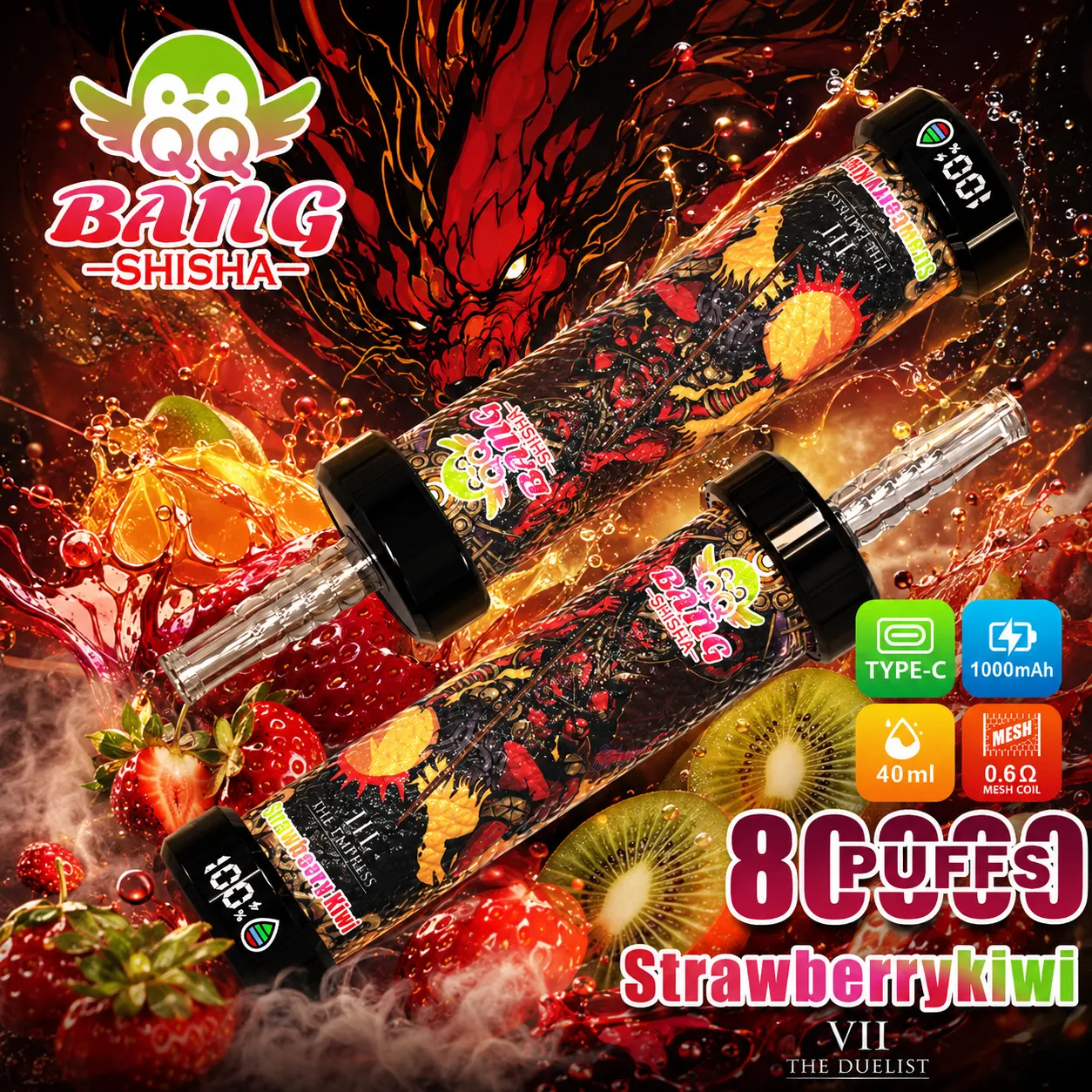 BANG BLAZE 80KPuffs Shisha Disposable Vapes - immagine 14