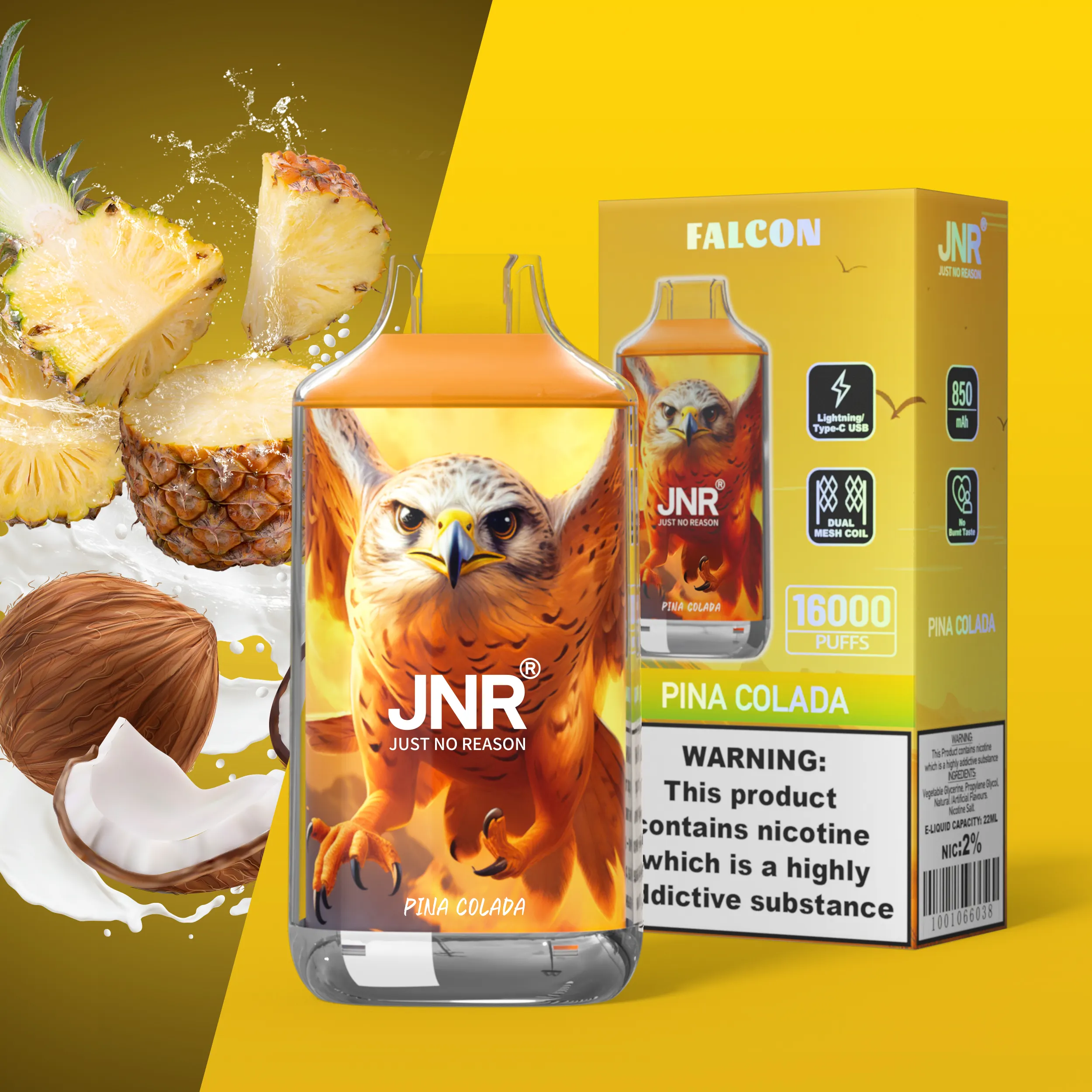 JNR FALON 16000 16K Puffs(10PCS)EU - immagine 29