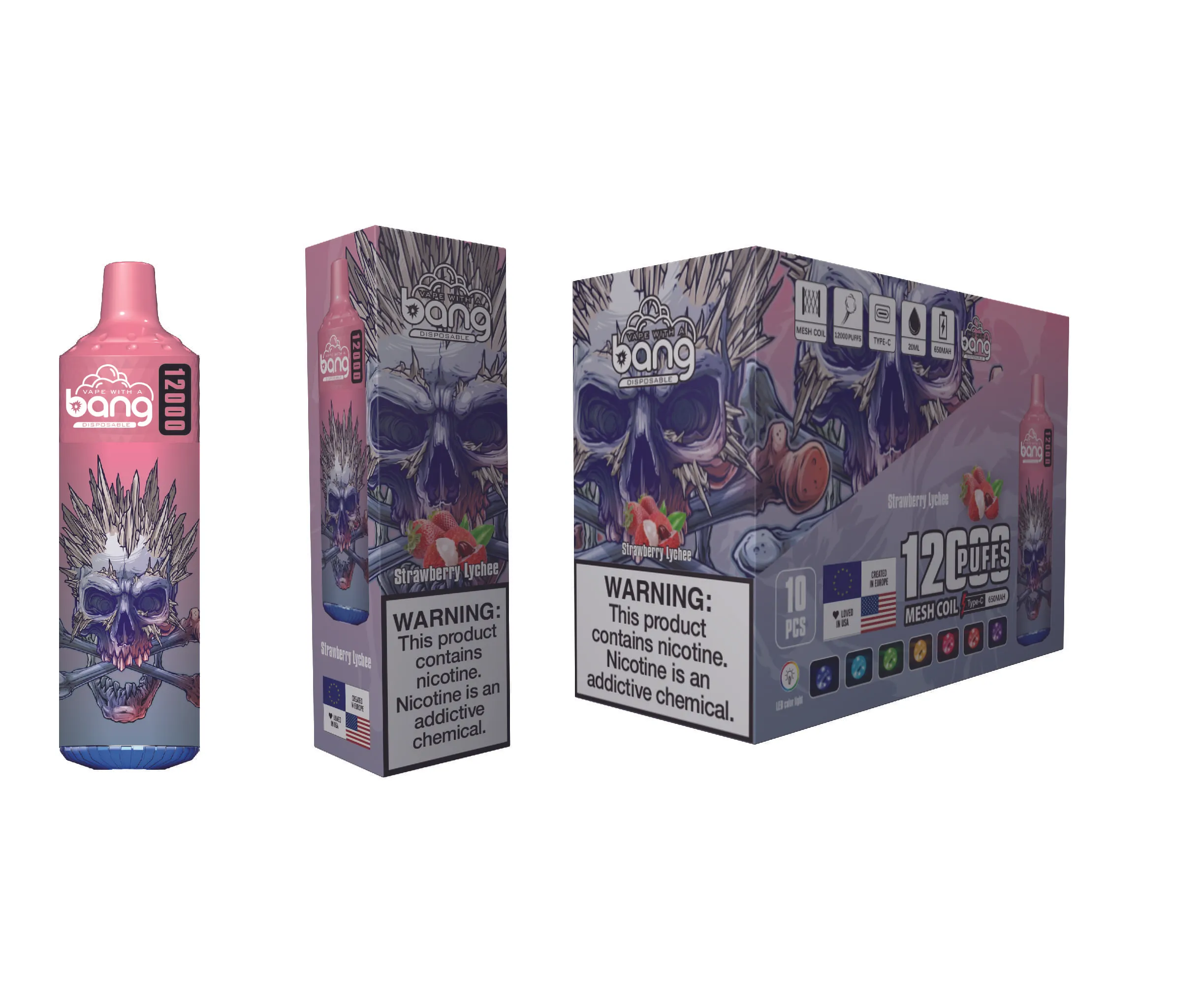 Bang 12000 Puffs Disposable Vape (10PCS)EU - immagine 7
