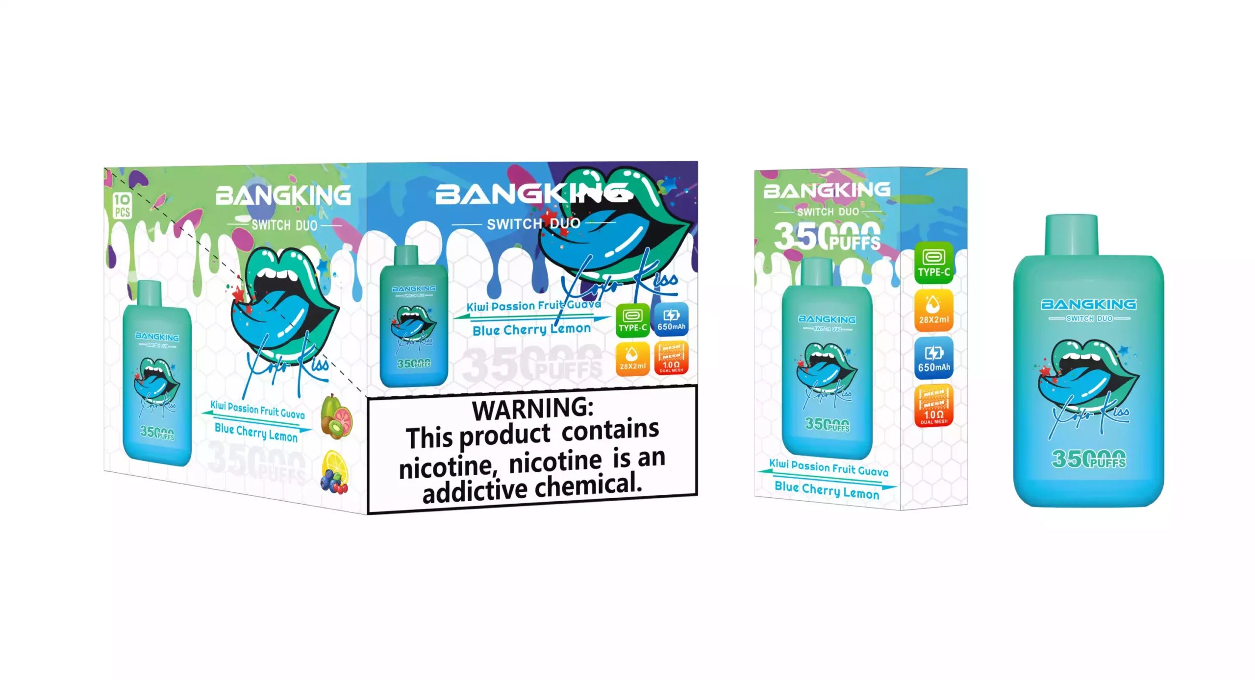 BANG KING 35K Puffs(10PCS)EU - immagine 13
