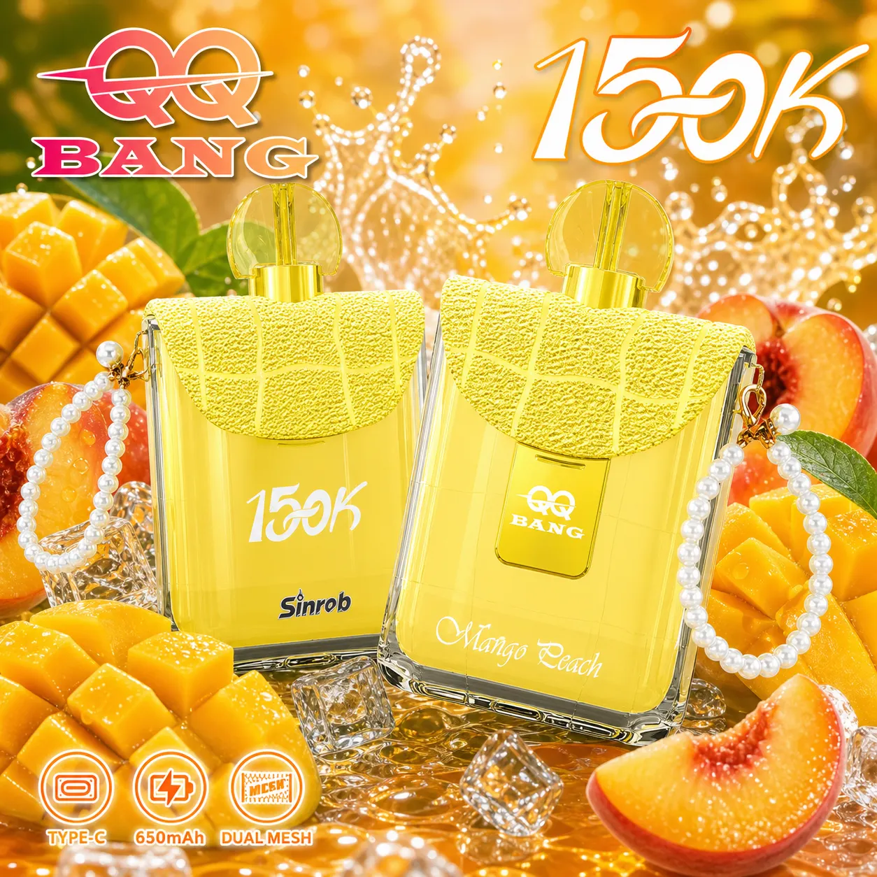 QQ Bang Perfume 150K – 150,000 Puffs Single Flavor - immagine 9