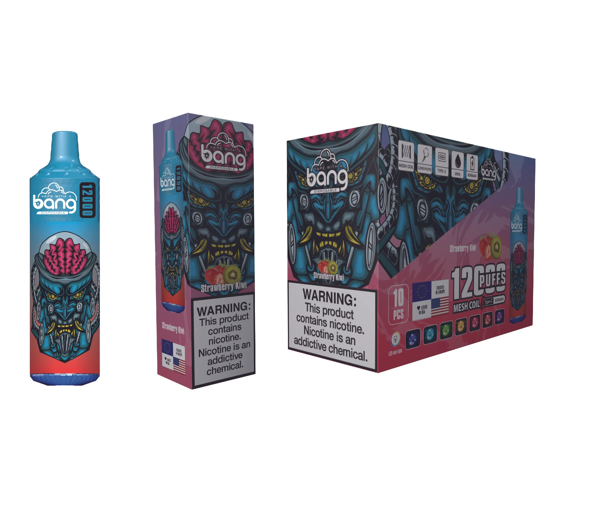 Bang 12000 Puffs Disposable Vape (10PCS)EU - immagine 5