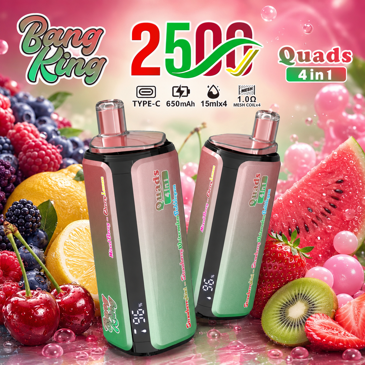Bang King 4-in-1 250K Vape | 250000 Puffs - immagine 9