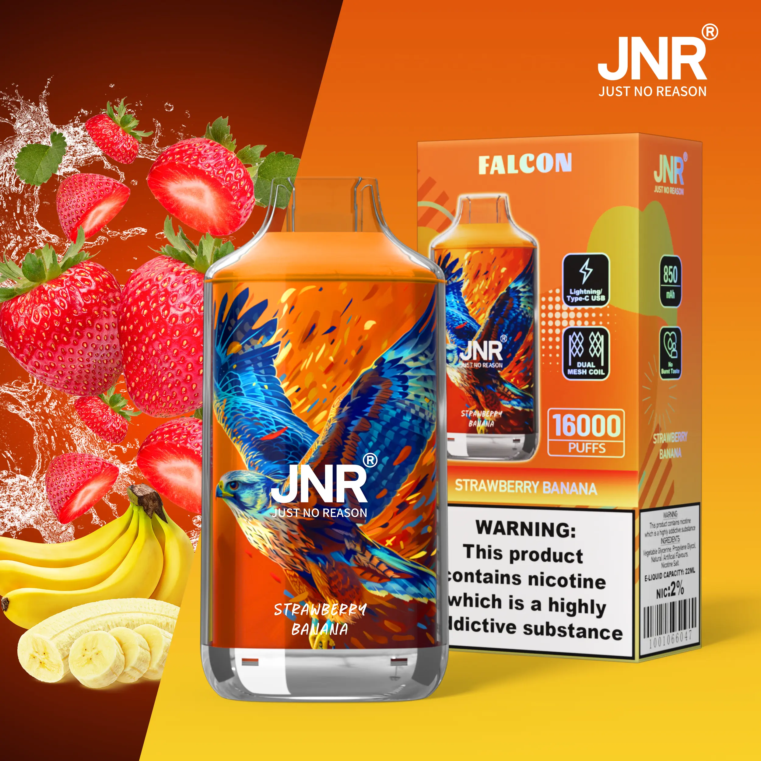 JNR FALON 16000 16K Puffs(10PCS)EU - immagine 22