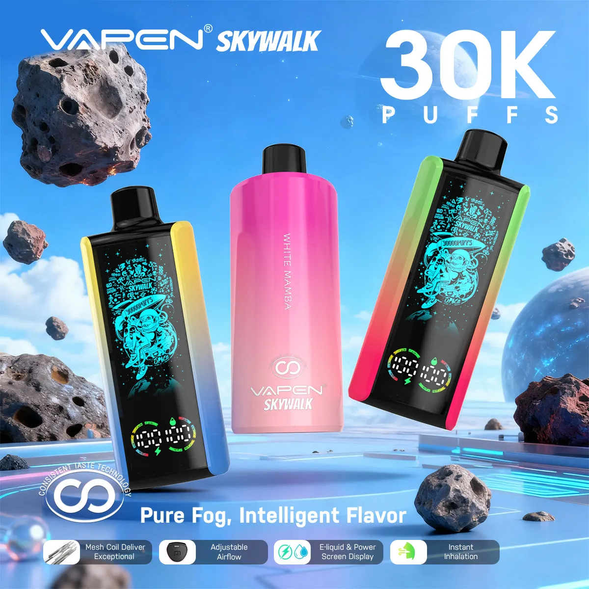 VAPEN SKYWALK 30KPUFF(50 PCS)EU - immagine 2