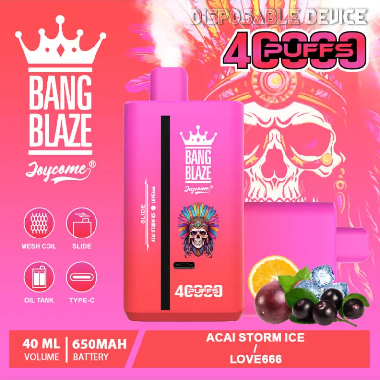 Bang Blaze 40K Dual Flavor Disposable Vape (10PCS)EU - immagine 8