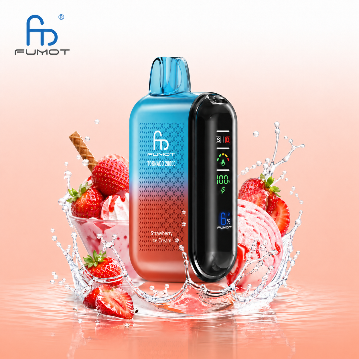 Fumot Tornado 20000 Vape | 20K Puffs - immagine 8