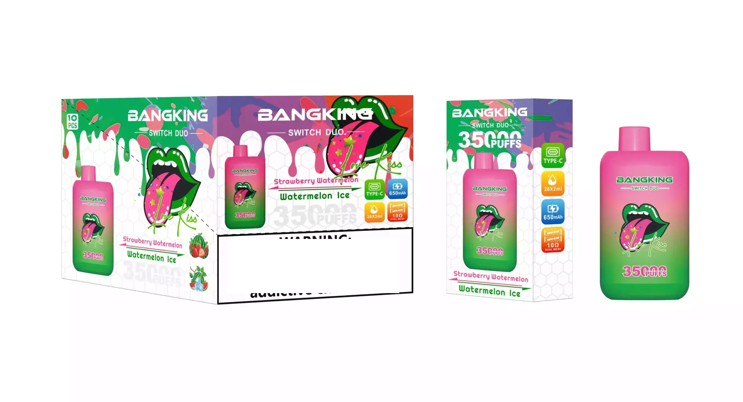 BANG KING 35K Puffs(10PCS)EU - immagine 10