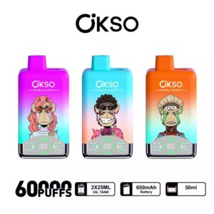 OKSO Double Tastes 60000 Puffs（50PCS）EU