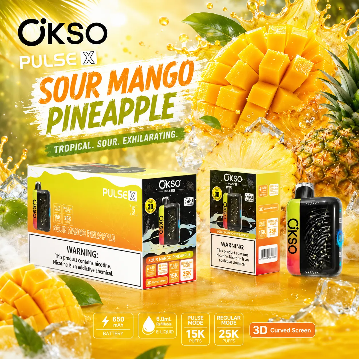 OKSO PULSE X Disposable Vape - immagine 3