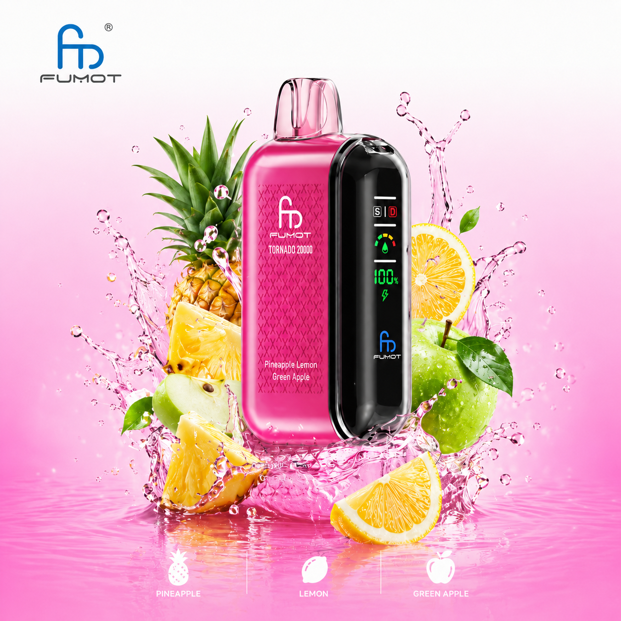Fumot Tornado 20000 Vape | 20K Puffs - immagine 9