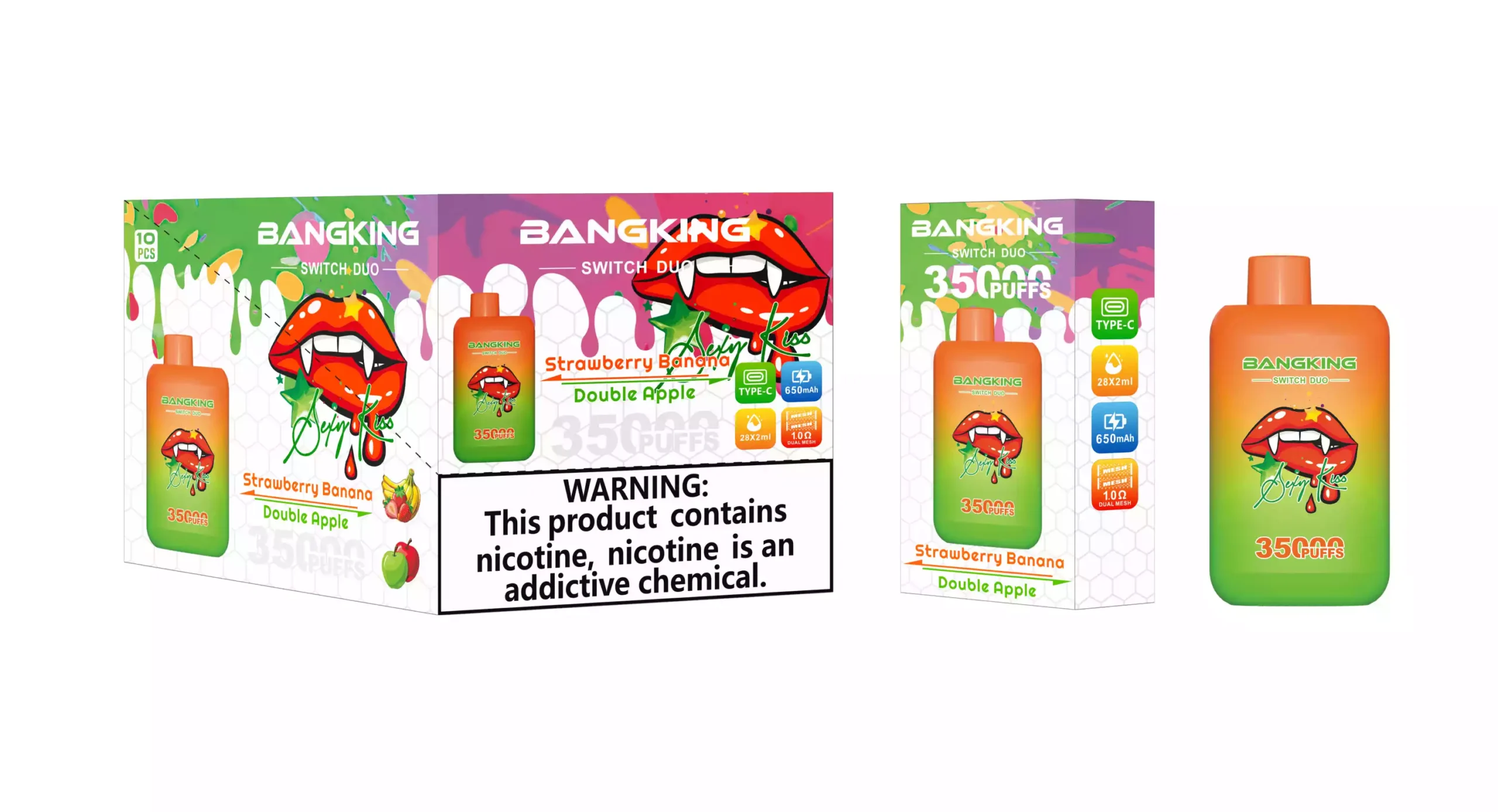 BANG KING 35K Puffs(10PCS)EU - immagine 8