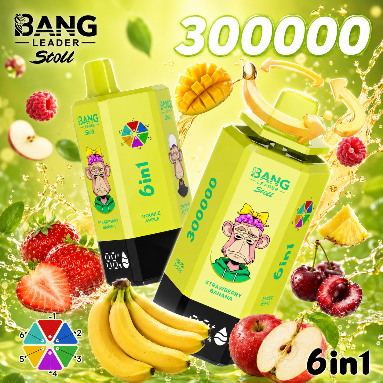Bang Leader Stoll 300K 6-in-1 Vape | 300000 Puffs - immagine 9