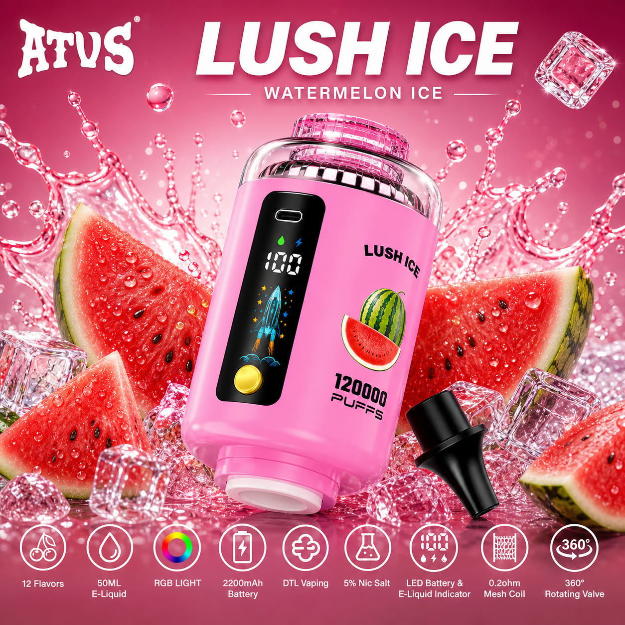 ATVS 120K Vape | 120000 Puffs - immagine 3