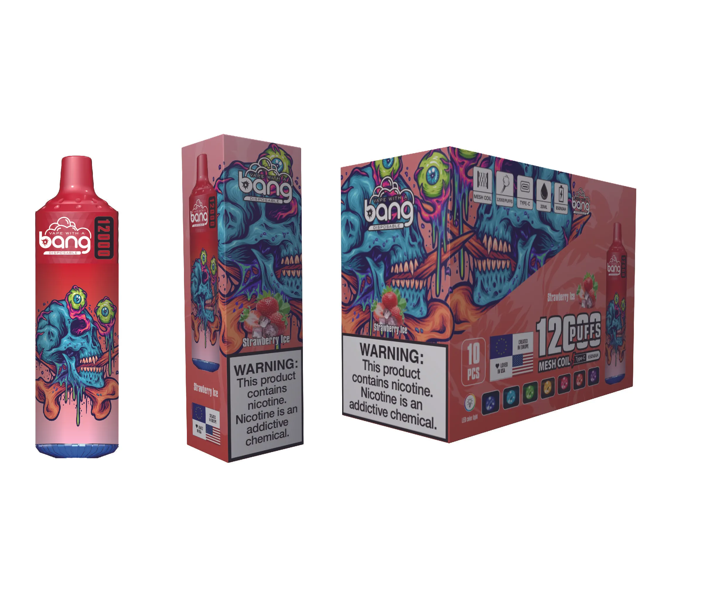Bang 12000 Puffs Disposable Vape (10PCS)EU - immagine 13
