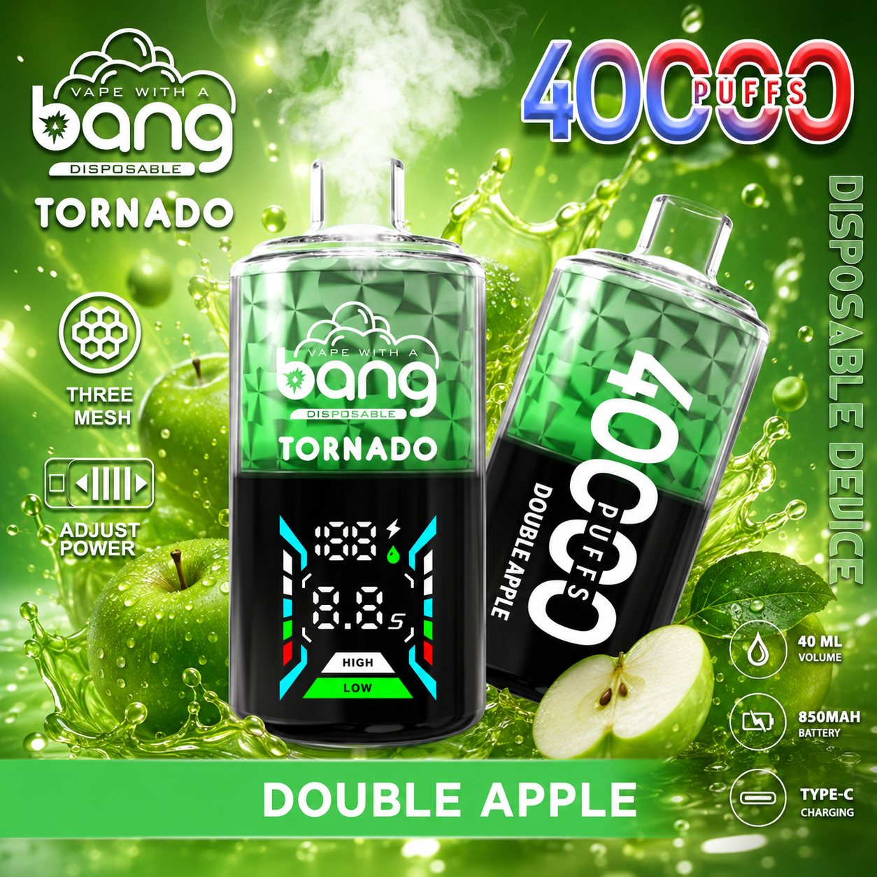 Bang Tornado 40K Vape | 40000 Puffs - immagine 7