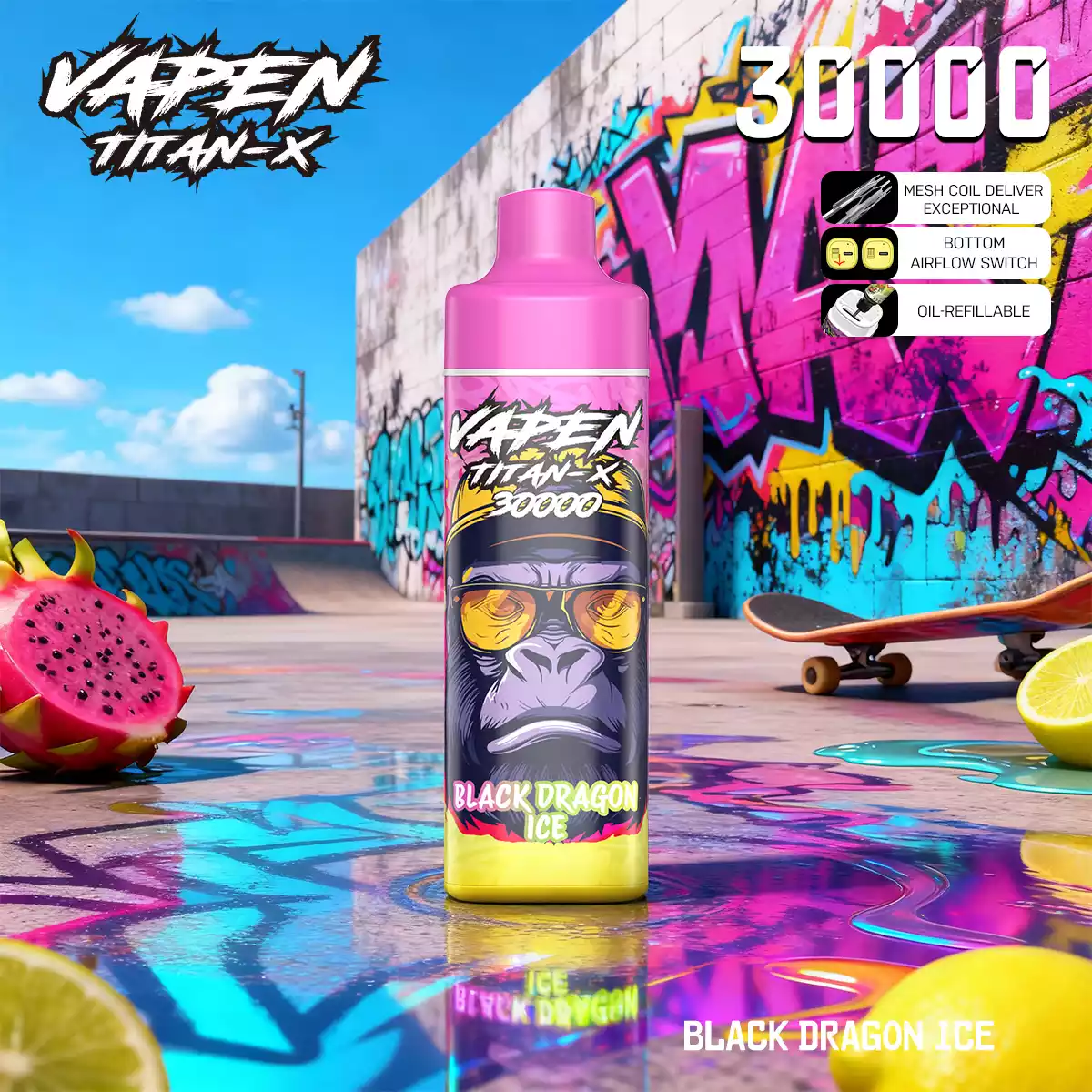 VAPEN TITAN-X 30000PUFFS(50 PCS)EU - immagine 11