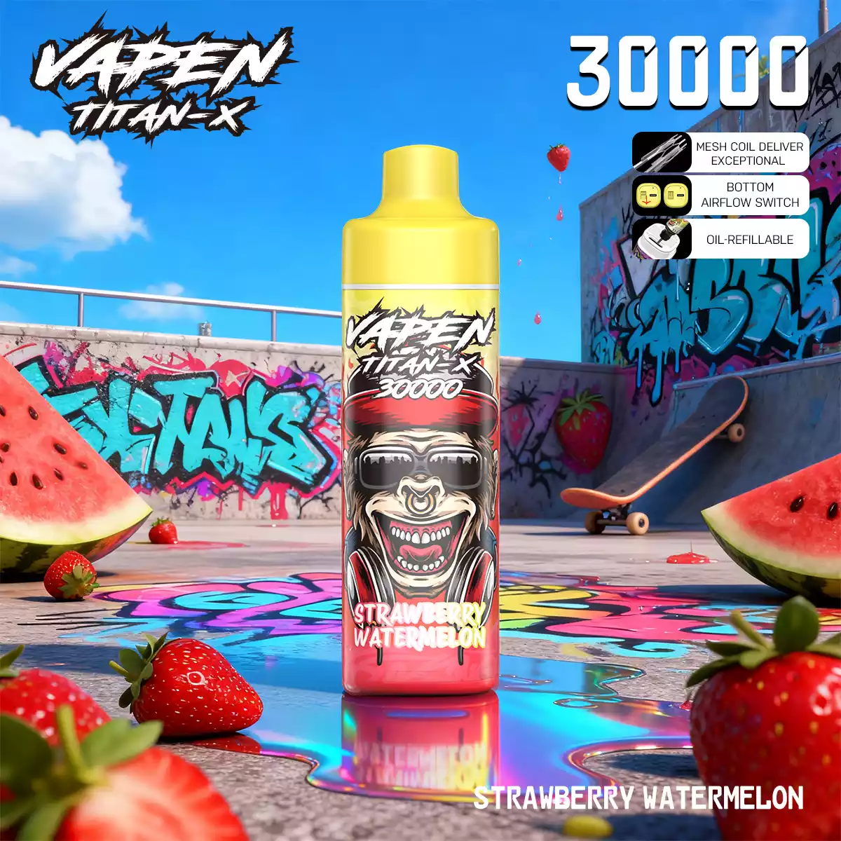VAPEN TITAN-X 30000PUFFS(50 PCS)EU - immagine 12