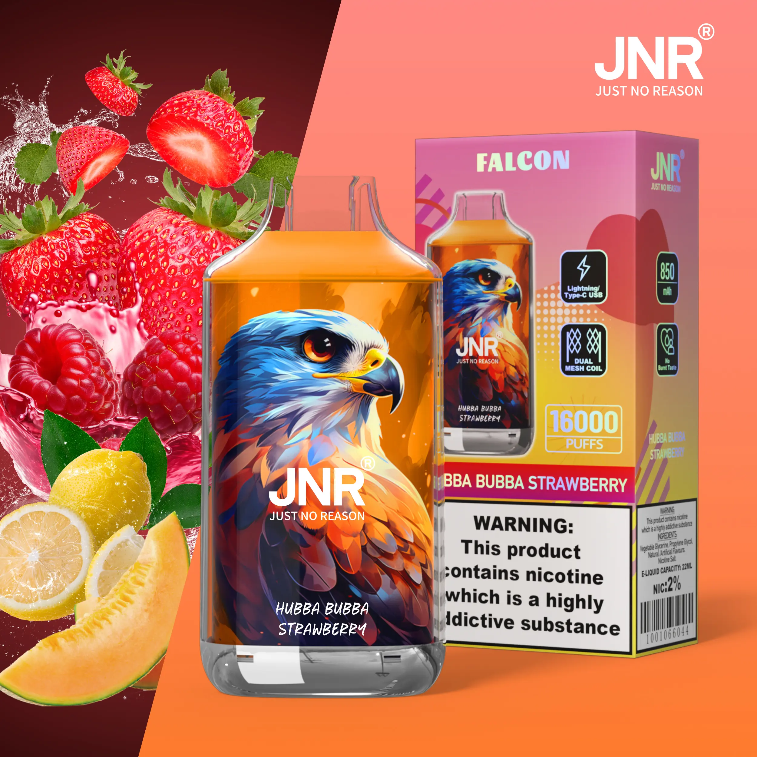 JNR FALON 16000 16K Puffs(10PCS)EU - immagine 42