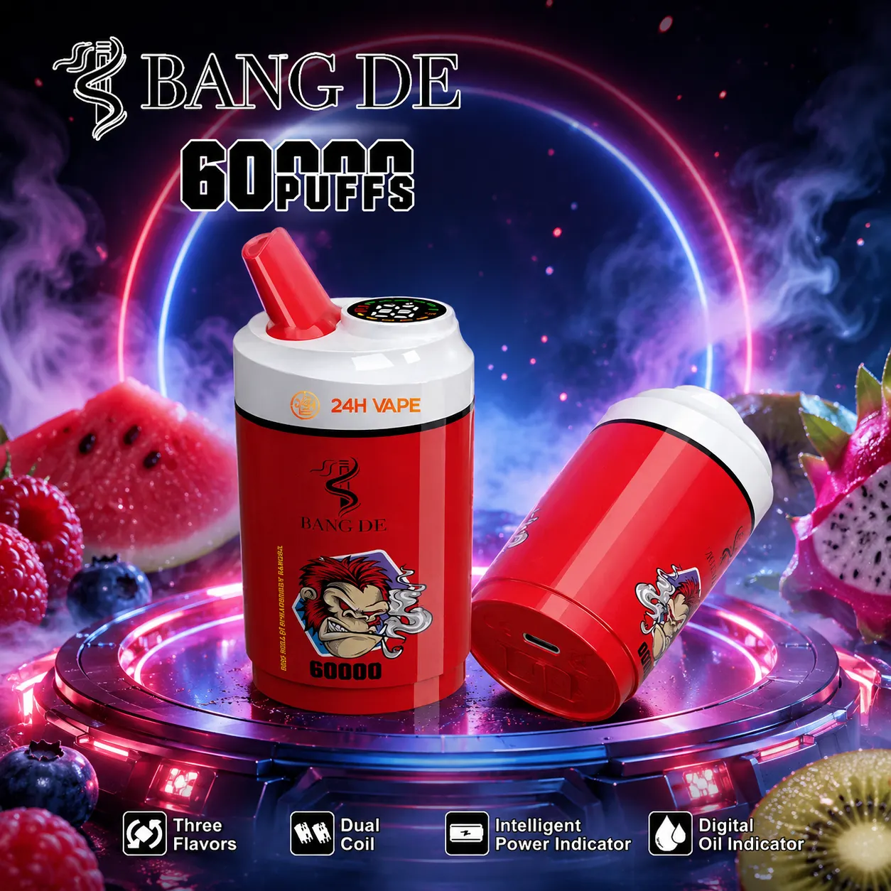 Bang DE 3 in 1 60K Vape | 60000 Puffs - immagine 3