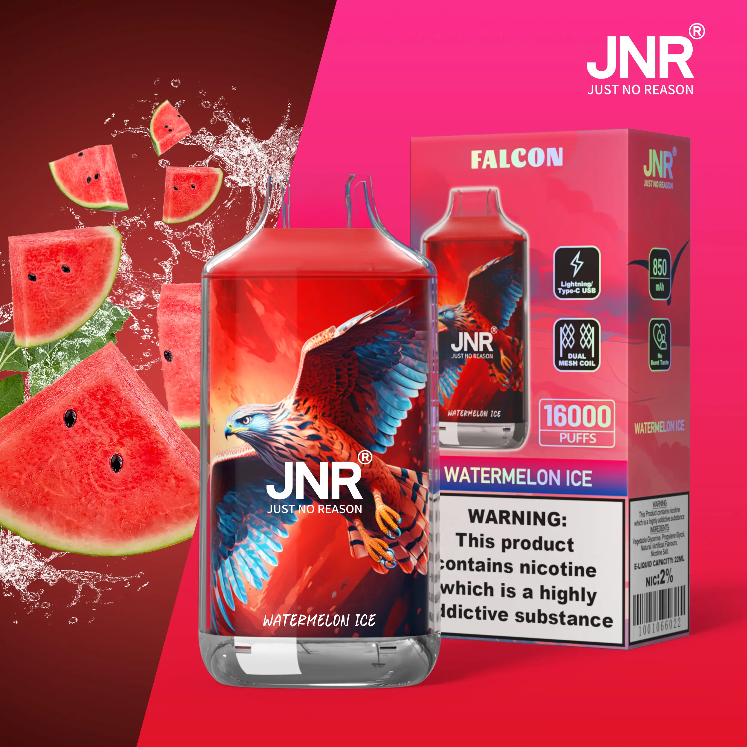 JNR FALON 16000 16K Puffs(10PCS)EU - immagine 8