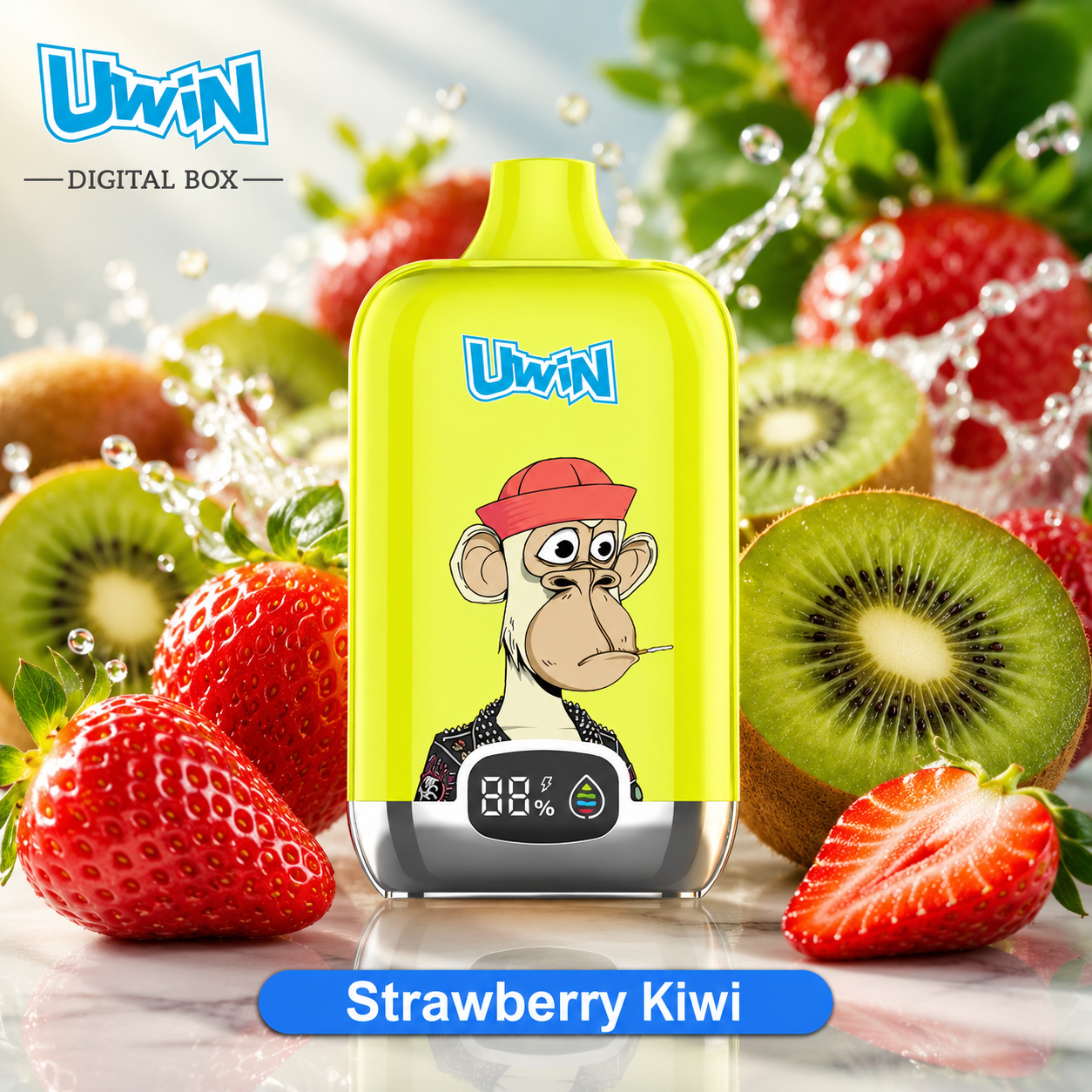 【New Arrive🎁】Uwin Digital Box 12000 12K Puffs Disposable Vape | Smart LED Display & Mesh Coil | 20 Flavors Rechargeable Vape - immagine 18