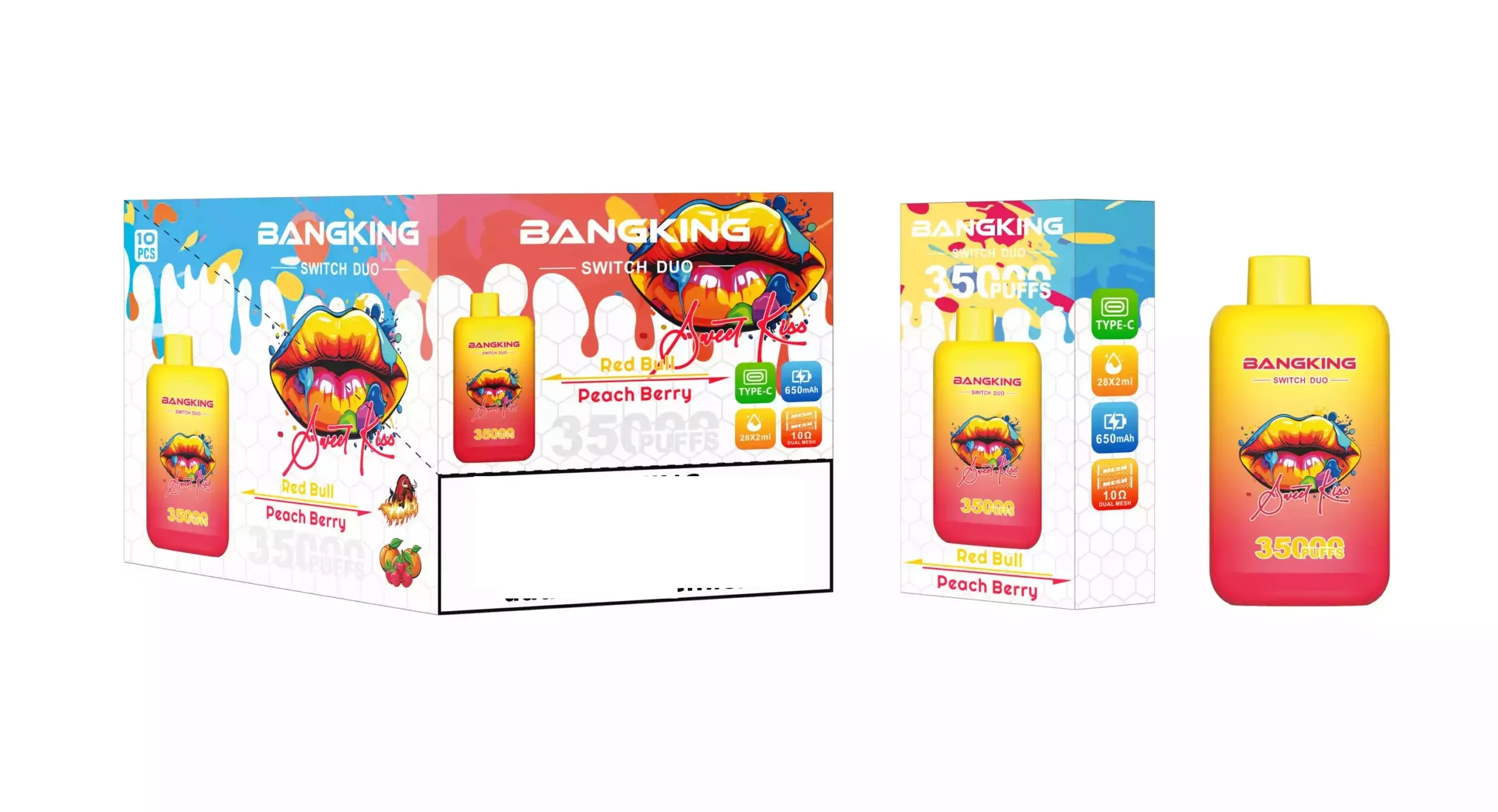 BANG KING 35K Puffs(10PCS)EU - immagine 5