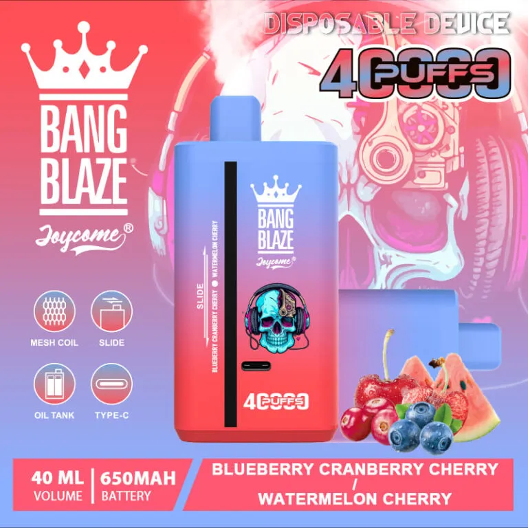Bang Blaze 40K Dual Flavor Disposable Vape (10PCS)EU - immagine 13