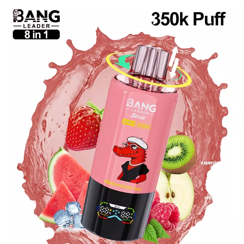 【New Arrive】Bang Leader Stoll 350K Disposable Vape – 350,000 Puffs 4-in-1 Flavor Chamber Blended 8 Flavor Experience Rechargeable Vape - immagine 4