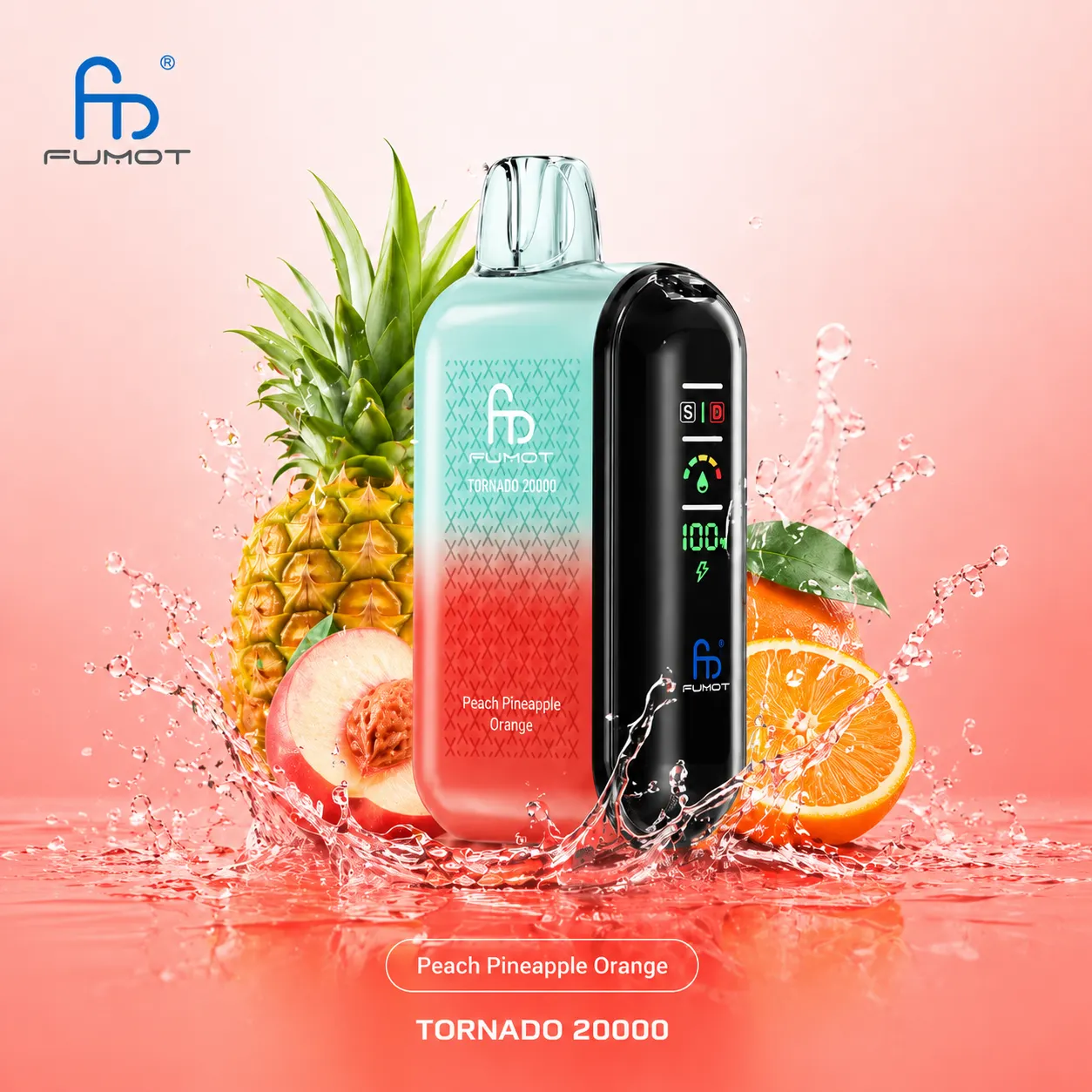Fumot Tornado 20000 Vape | 20K Puffs - immagine 6