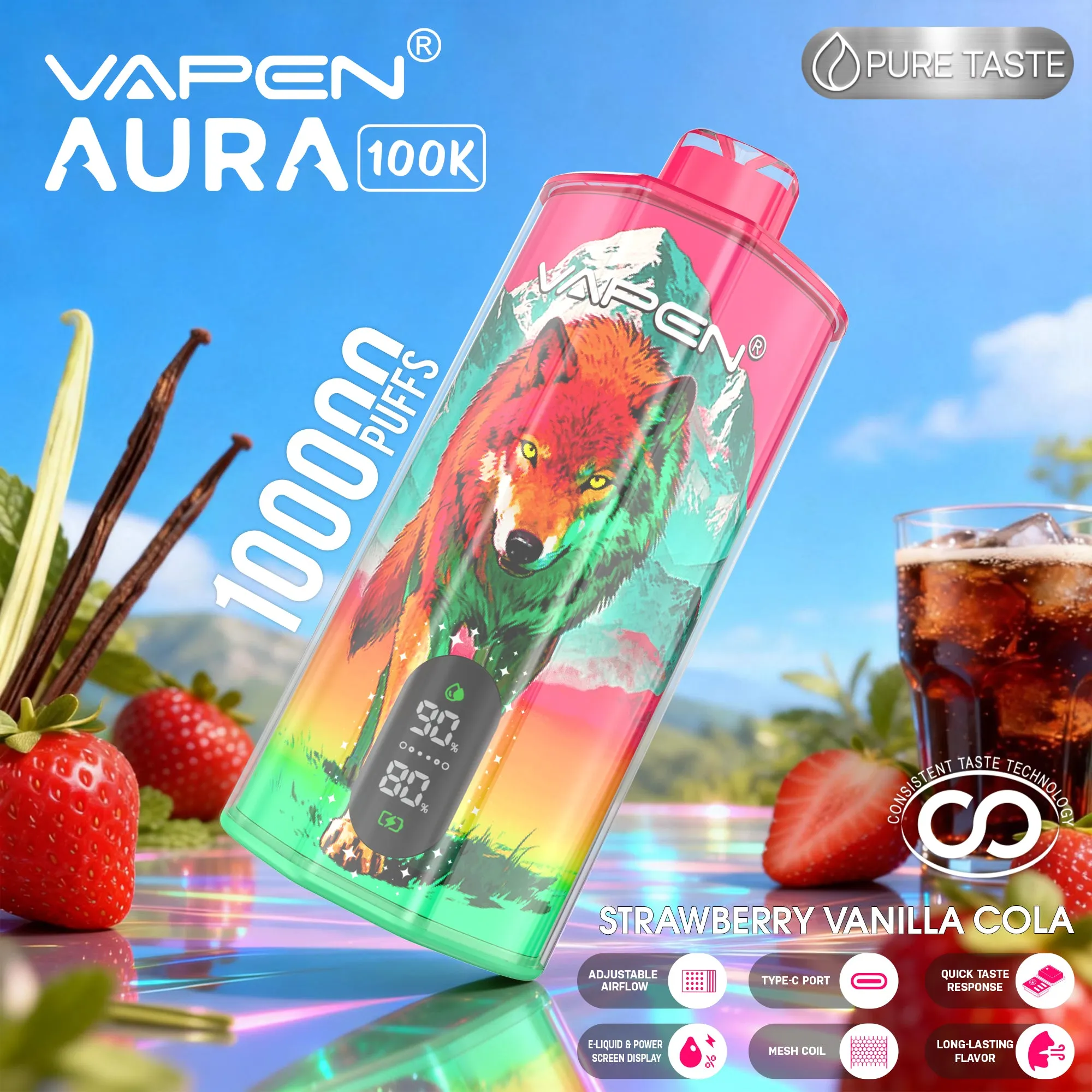 VAPEN AURA 100K (50PCS)EU - immagine 5
