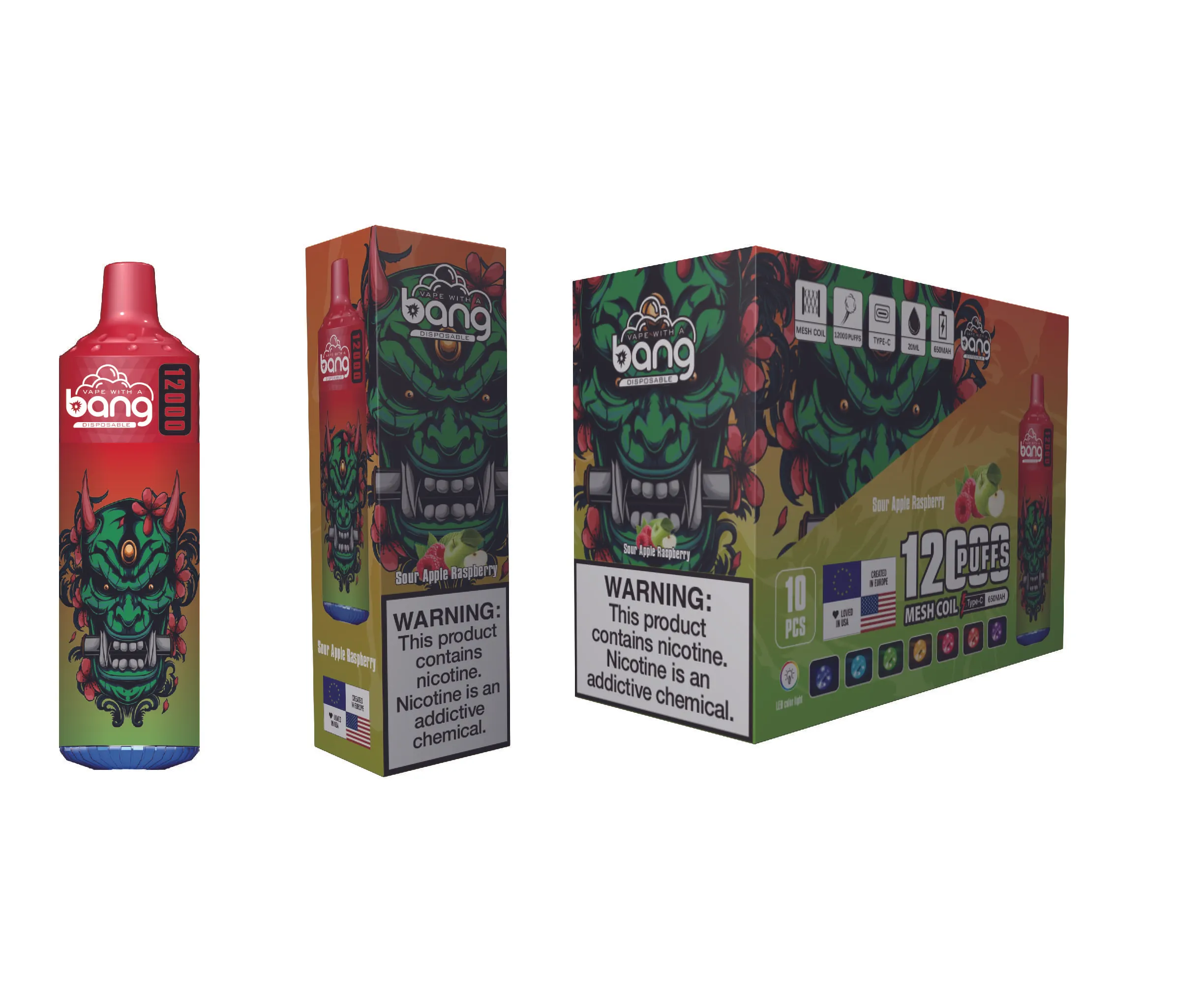 Bang 12000 Puffs Disposable Vape (10PCS)EU - immagine 14