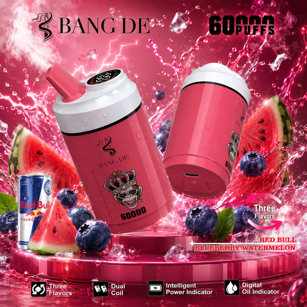 Bang DE 3 in 1 60K Vape | 60000 Puffs - immagine 8
