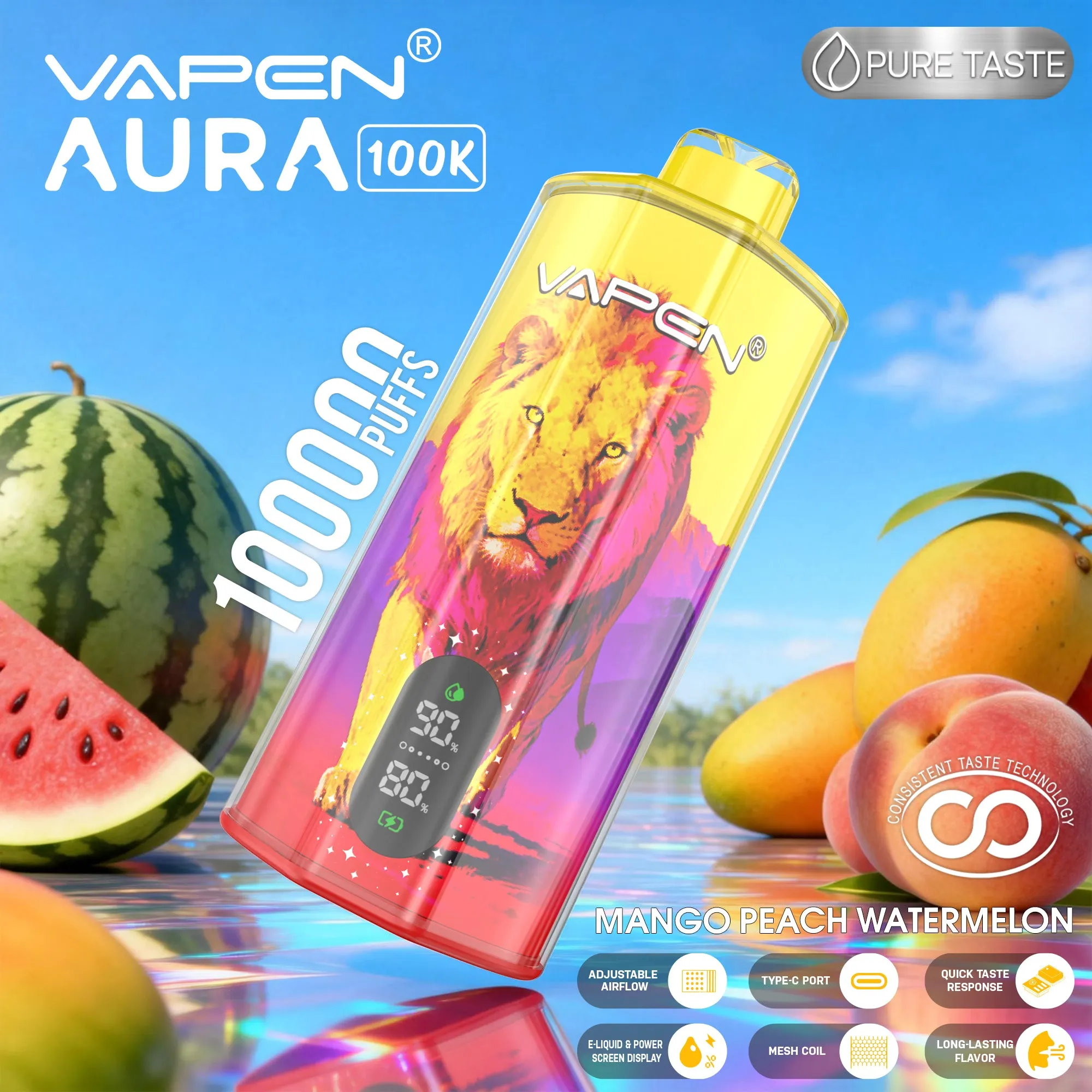 VAPEN AURA 100K (50PCS)EU - immagine 3
