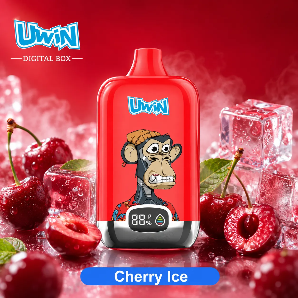 【New Arrive🎁】Uwin Digital Box 12000 12K Puffs Disposable Vape | Smart LED Display & Mesh Coil | 20 Flavors Rechargeable Vape - immagine 12