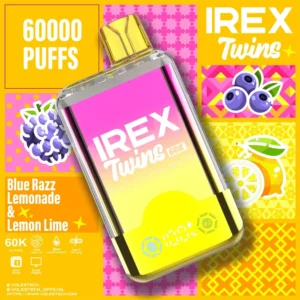 IREX TWINS 60000 60K Puffs, Disposable Vape (10 pcs)EU