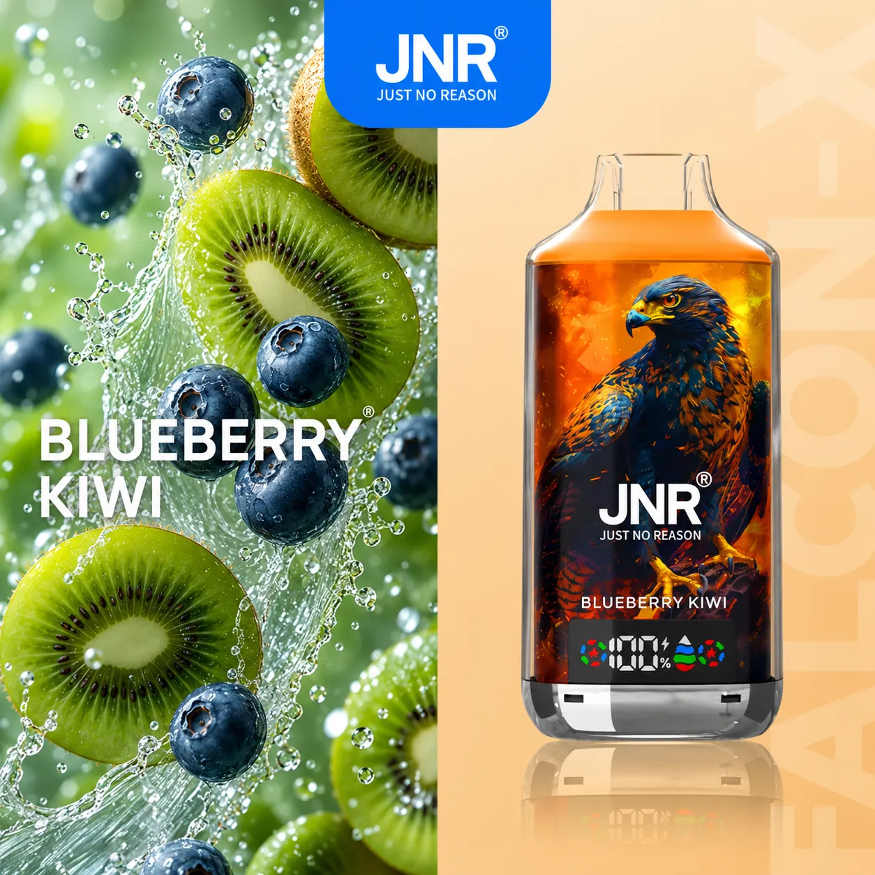 JNR Falcon X Vape | 18000 Puffs (50 PCS) - immagine 20