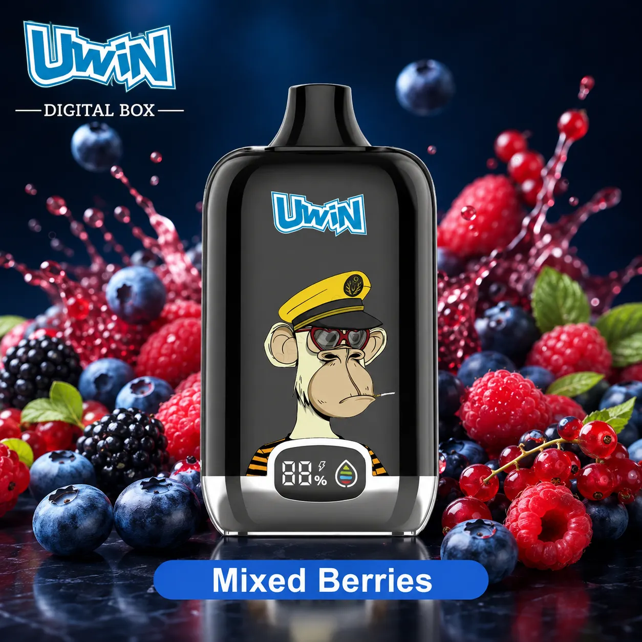 【New Arrive🎁】Uwin Digital Box 12000 12K Puffs Disposable Vape | Smart LED Display & Mesh Coil | 20 Flavors Rechargeable Vape - immagine 13