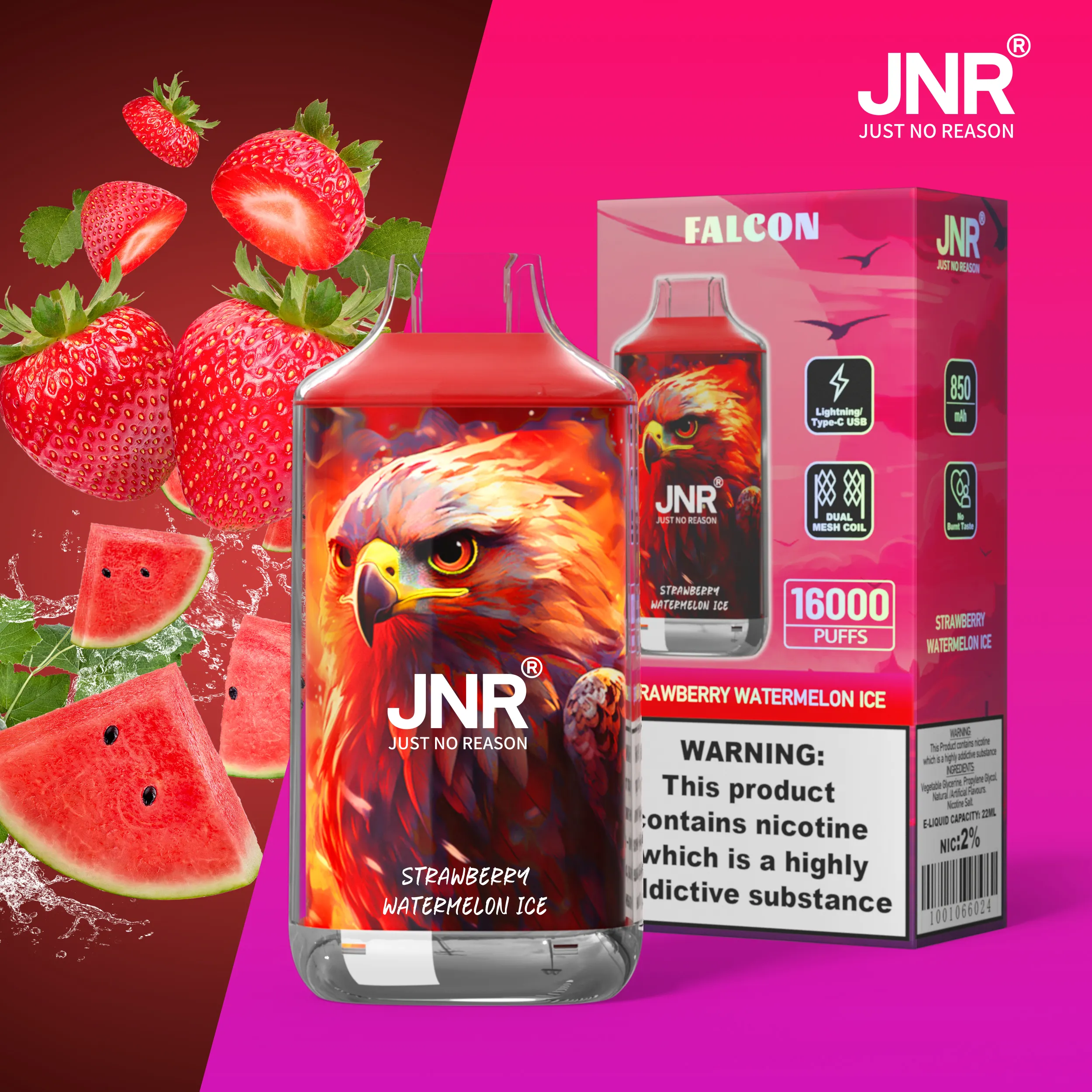 JNR FALON 16000 16K Puffs(10PCS)EU - immagine 13
