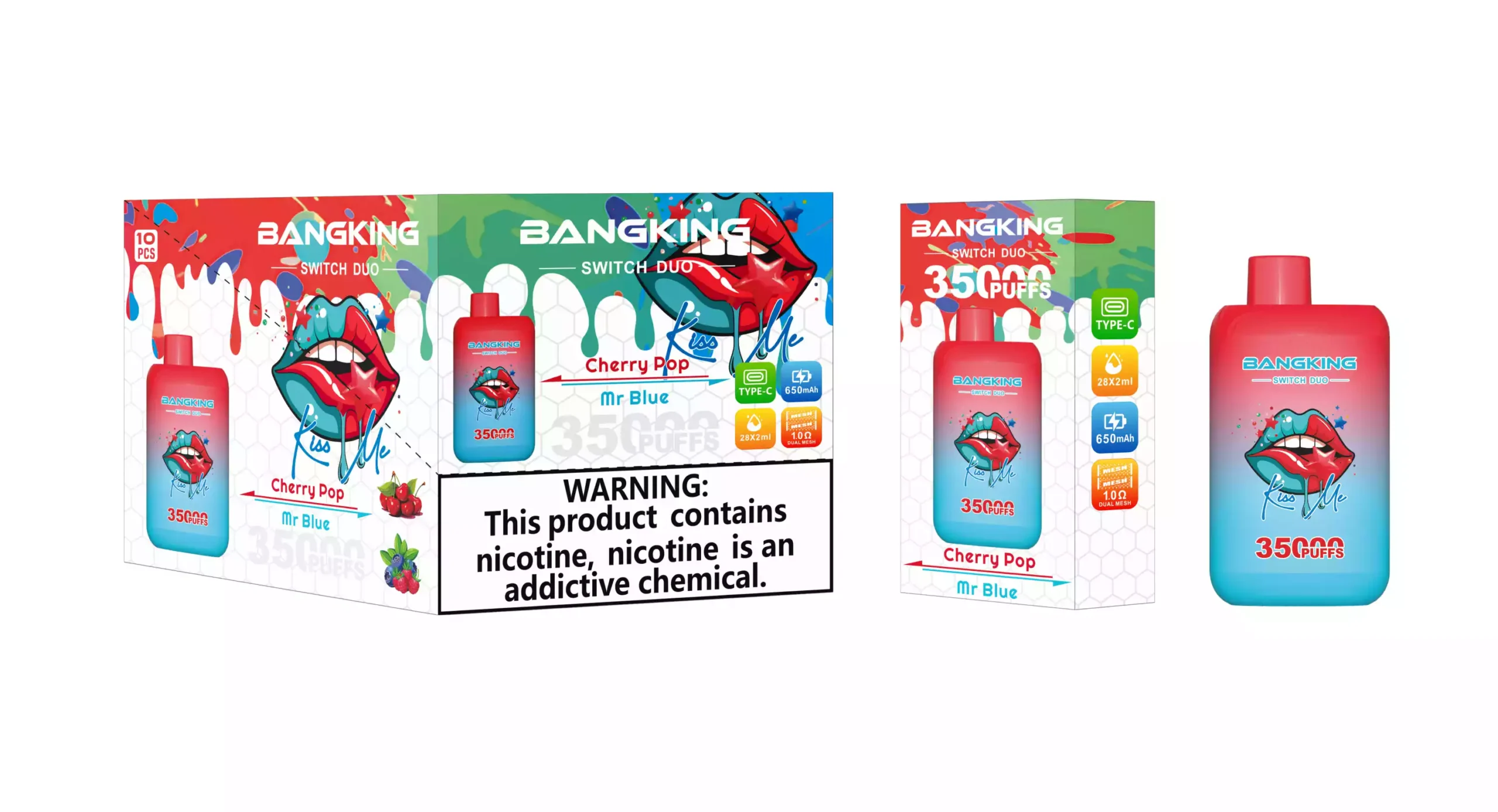 BANG KING 35K Puffs(10PCS)EU - immagine 9