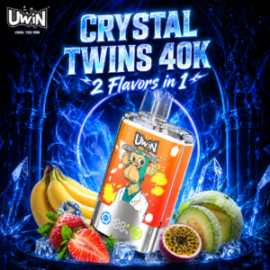 Uwin Twins Crystal 40K Vape | 40000 Puffs