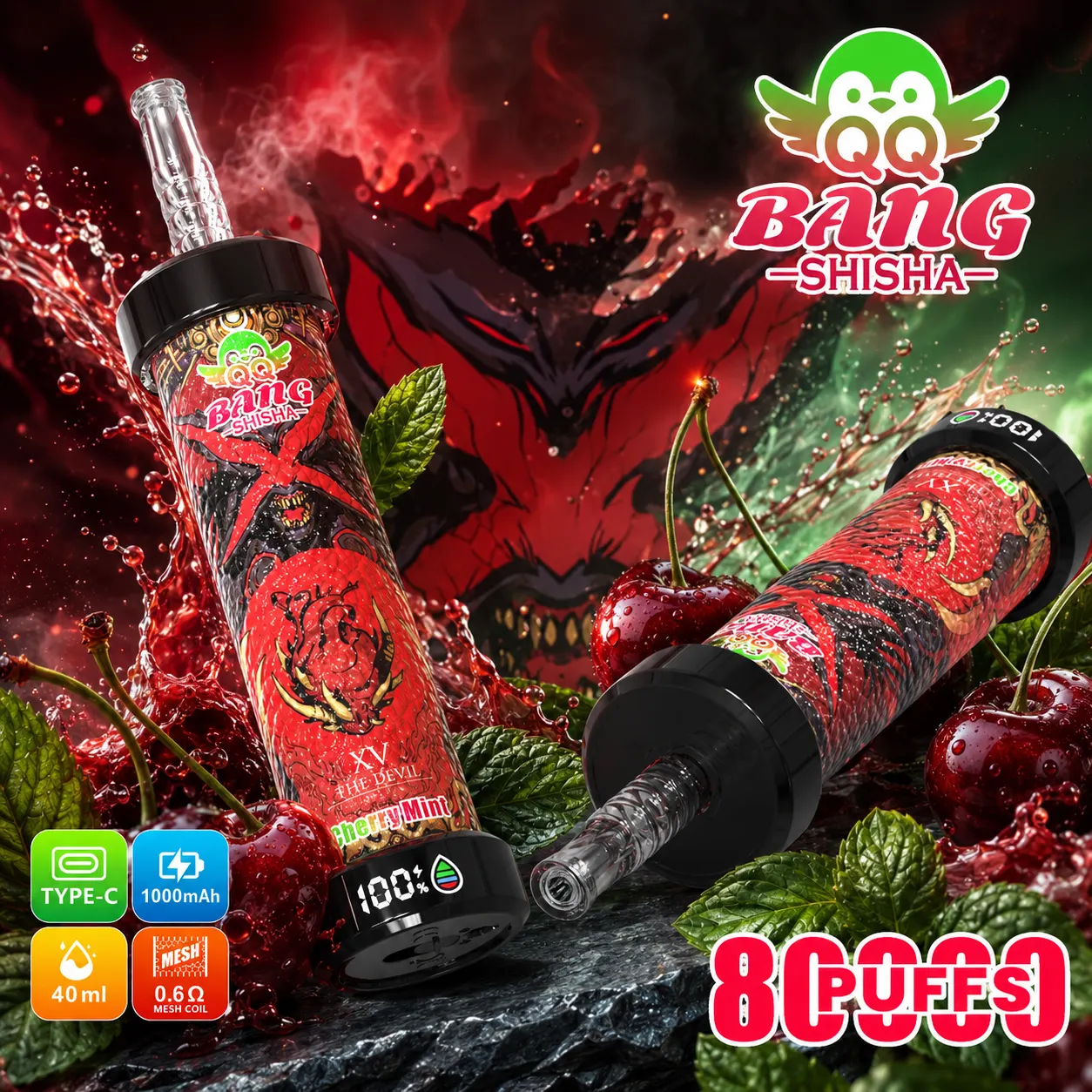 BANG BLAZE 80KPuffs Shisha Disposable Vapes - immagine 8
