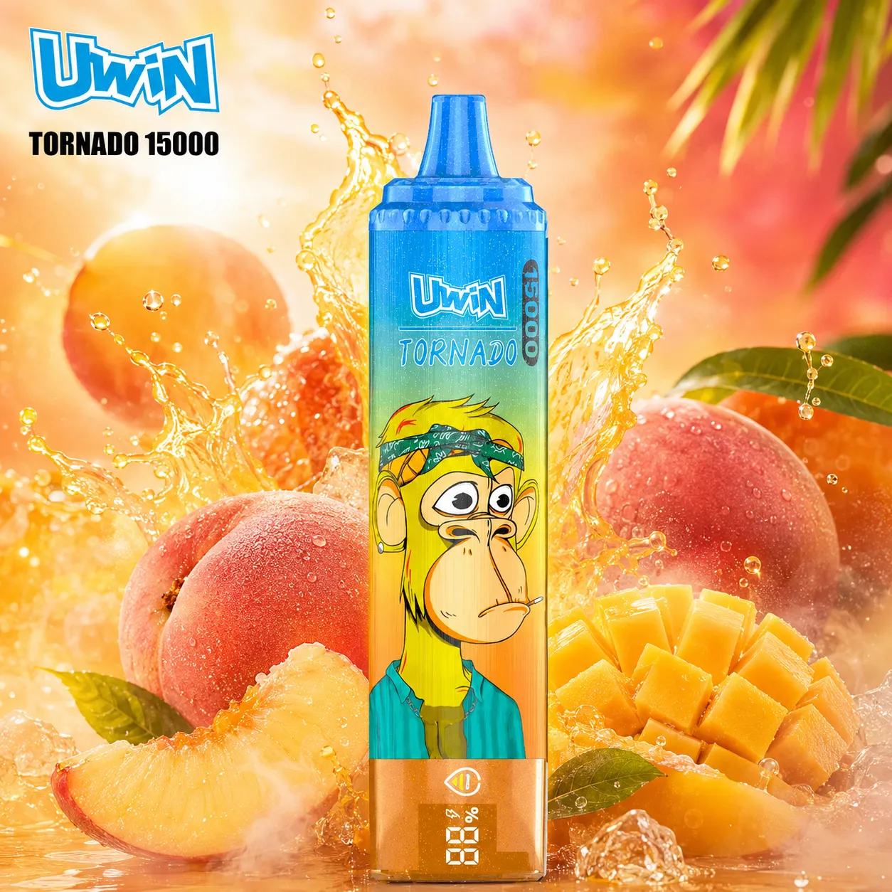 【New Arrive🎁】Uwin Tornado 15000 Puffs LED Display 15K Disposable Vape - immagine 13