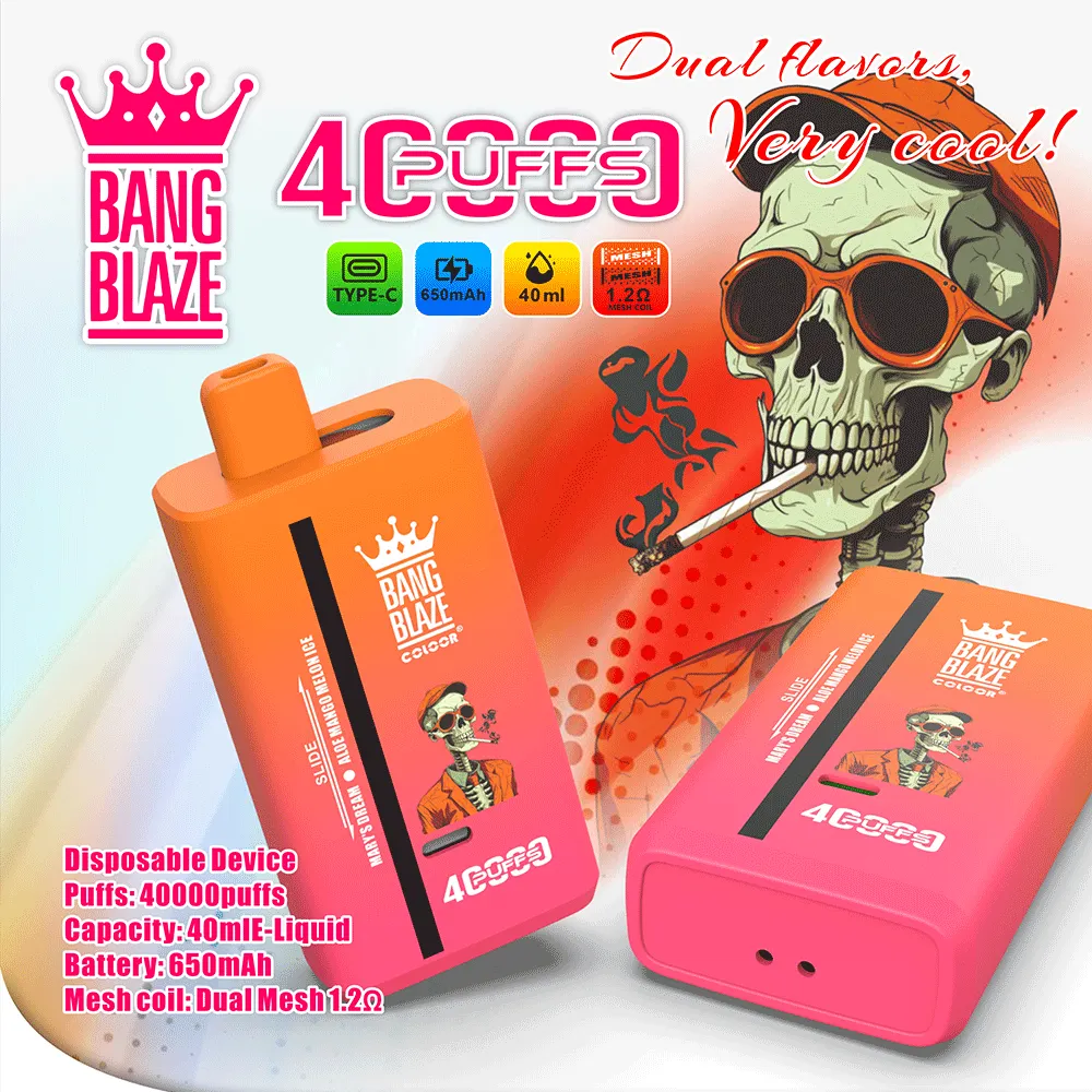 Bang Blaze 40K Dual Flavor Disposable Vape (10PCS)EU