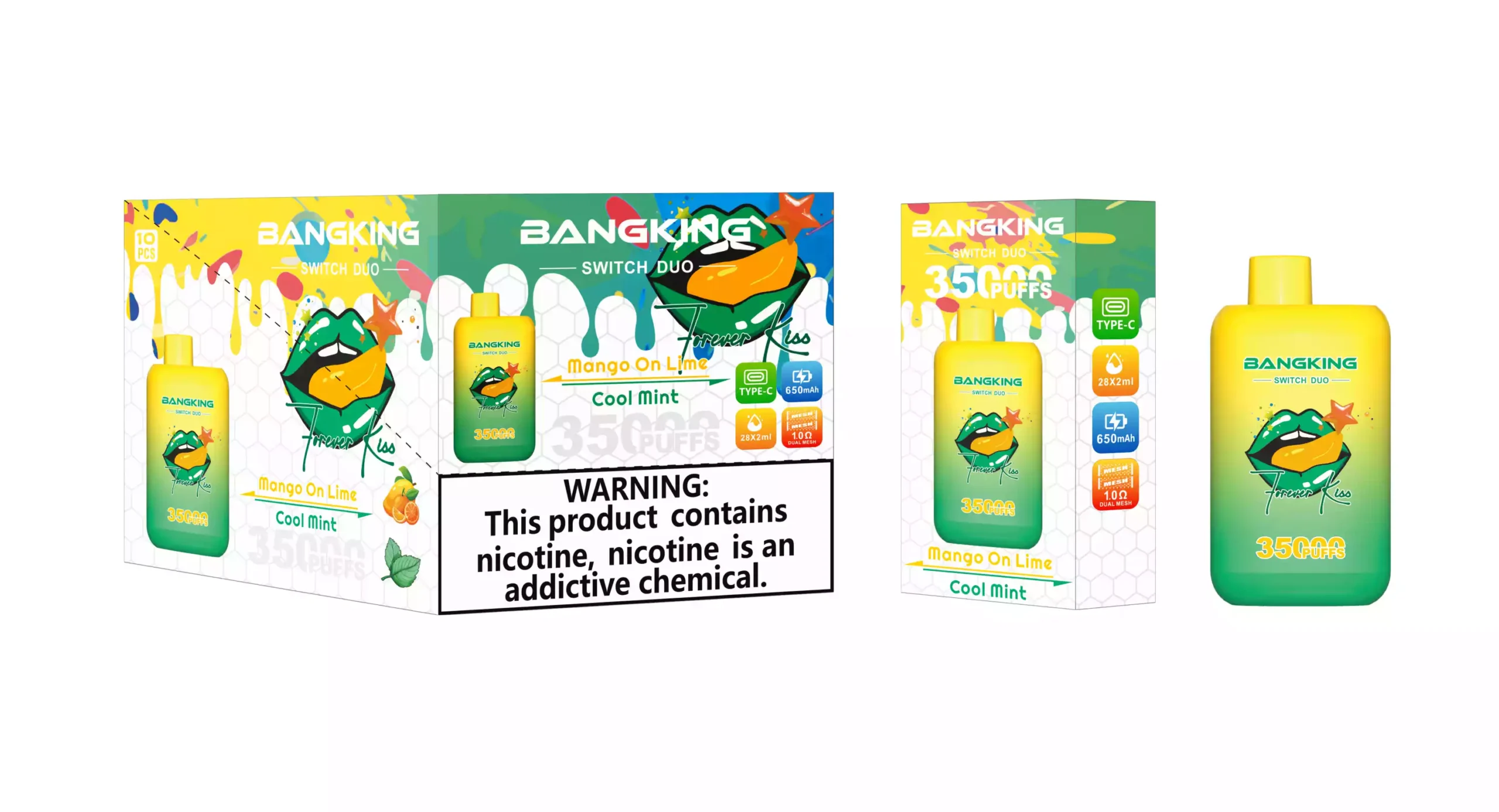 BANG KING 35K Puffs(10PCS)EU - immagine 11