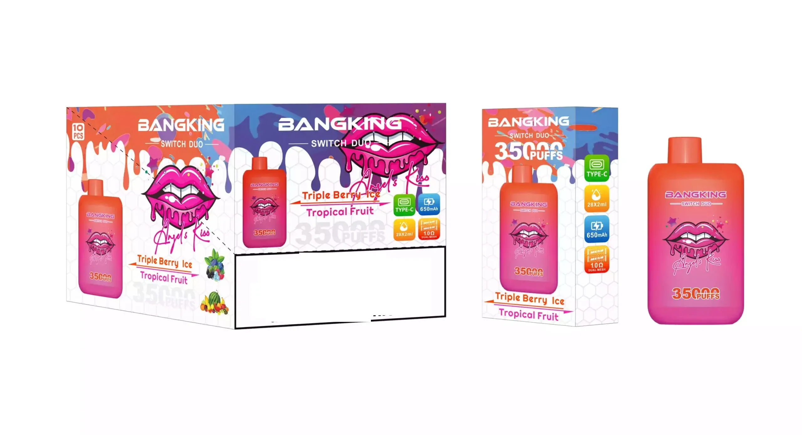 BANG KING 35K Puffs(10PCS)EU - immagine 6