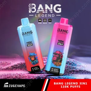 Bang Legend 110000 Puffs 110k 3 in 1 （10 PCS）EU