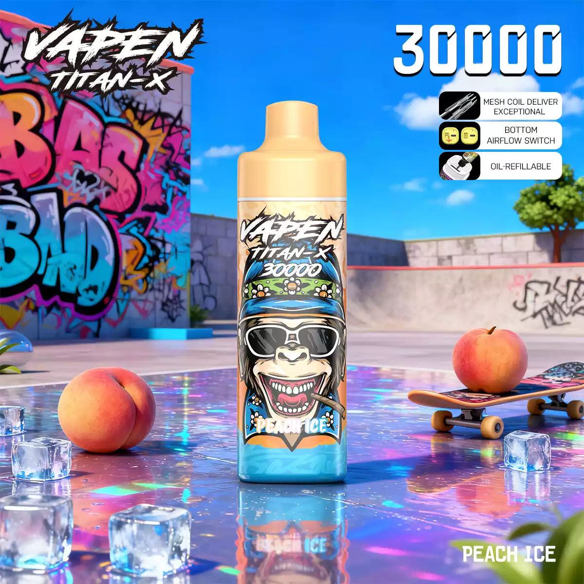 VAPEN TITAN-X 30000PUFFS(50 PCS)EU - immagine 14