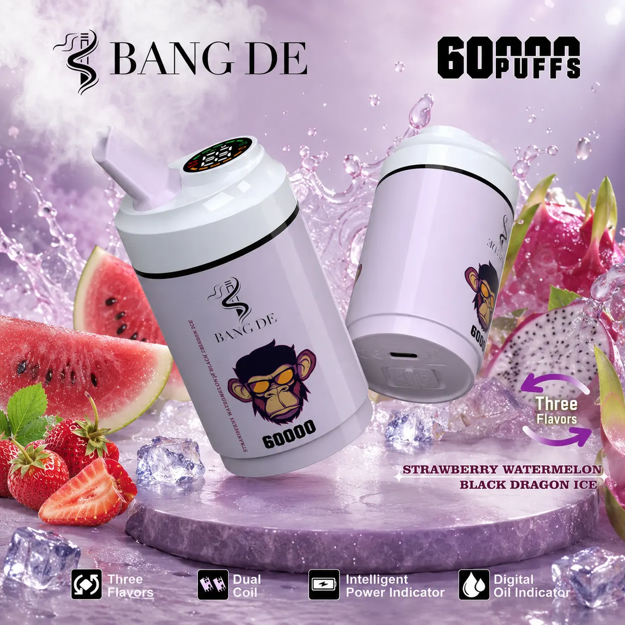 Bang DE 3 in 1 60K Vape | 60000 Puffs - immagine 6