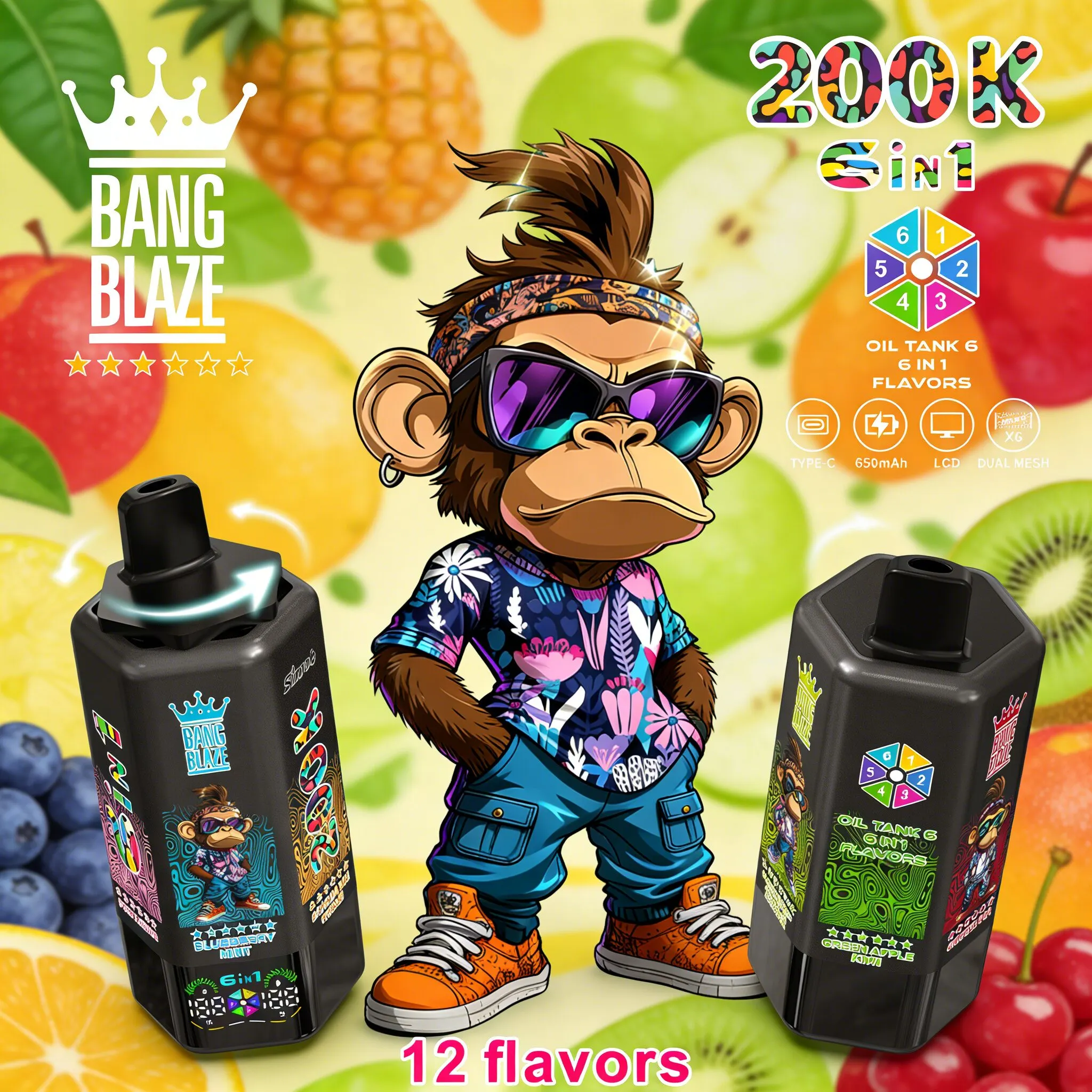 Bang Blaze 200000 200K Puffs(10PCS)EU